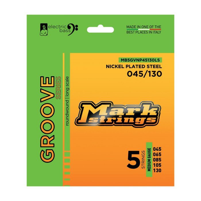 JUEGO CUERDAS BAJO MARKBASS GROOVE MB4GVNP45130LS 45-130