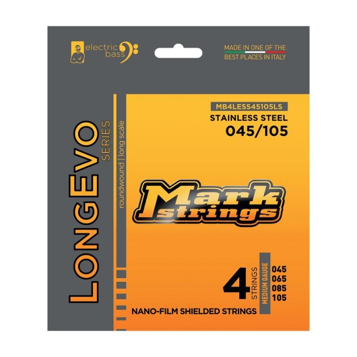 JUEGO CUERDAS BAJO MARKBASS LONGEVO MB4LESS45105LS 45-105
