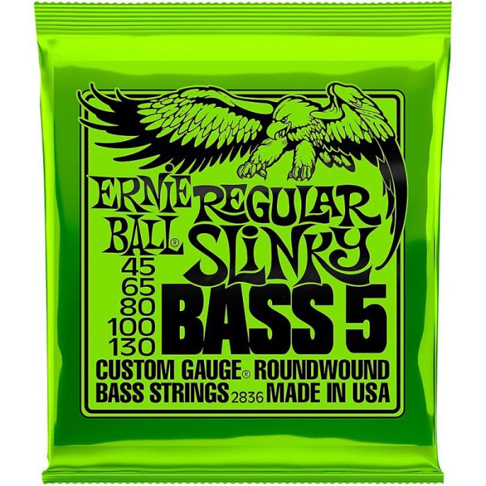 JUEGO CUERDAS BAJO V ERNIE BALL REGULAR SLINKY 45-130