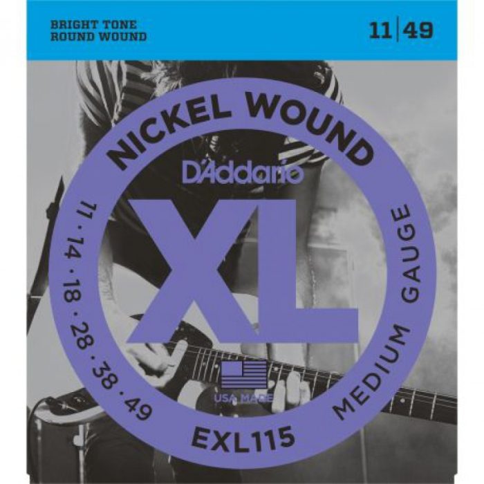 JUEGO CUERDAS ELECTRICA D'ADDARIO EXL115 11-49