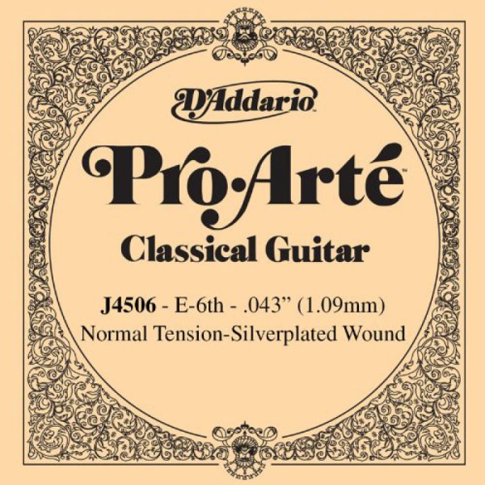 CUERDA 6ª D'ADDARIO J4506 NORMAL