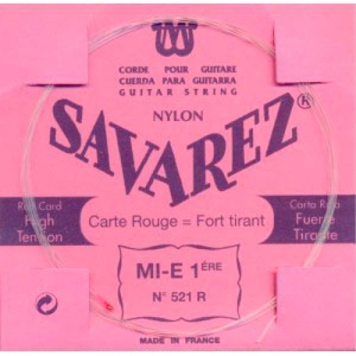 CUERDA 1ª SAVAREZ CARTA ROJA 521-R