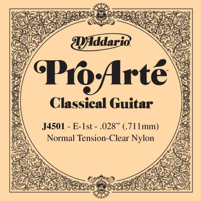 CUERDA 1ª D'ADDARIO J4501 NORMAL