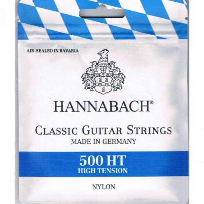 JUEGO CUERDAS ESPAÑOLA HANNABACH ALTA TENSION 500-HT
