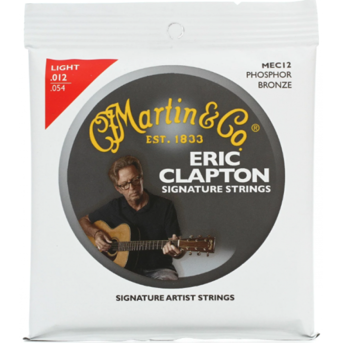 JUEGO CUERDAS ACUSTICA MARTIN ERIC CLAPTON 12-54 MEC12