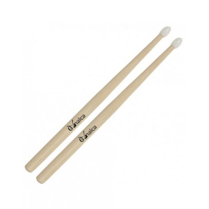 BAQUETA TAMBOR BOLA NYLON DURO PAR STD GONALCA REF. 02081