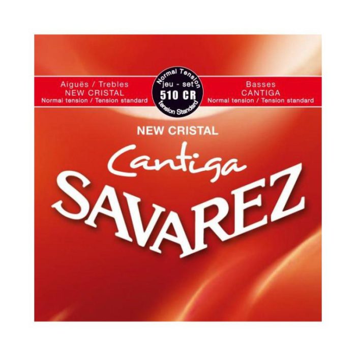JUEGO CUERDAS SAVAREZ NEW CRYSTAL CANTIGA 510-CR NORMAL