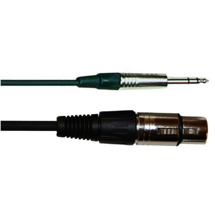 CABLE MICROFONO OQAN JACK-XLR 5m QABL JACK-5-XLRF