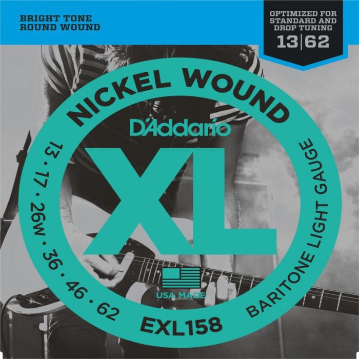 JUEGO CUERDAS ELECTRICA D'ADDARIO EXL158 13-62