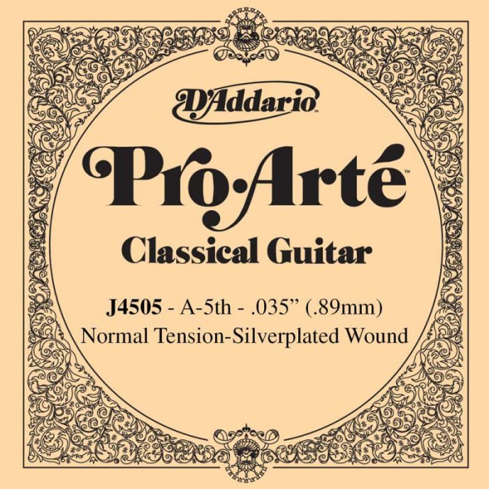 CUERDA 5ª D'ADDARIO J4505 NORMAL