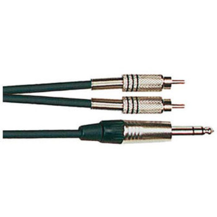CABLE INSERCION OQAN JACK - 2RCA 3m JPS-03-2R