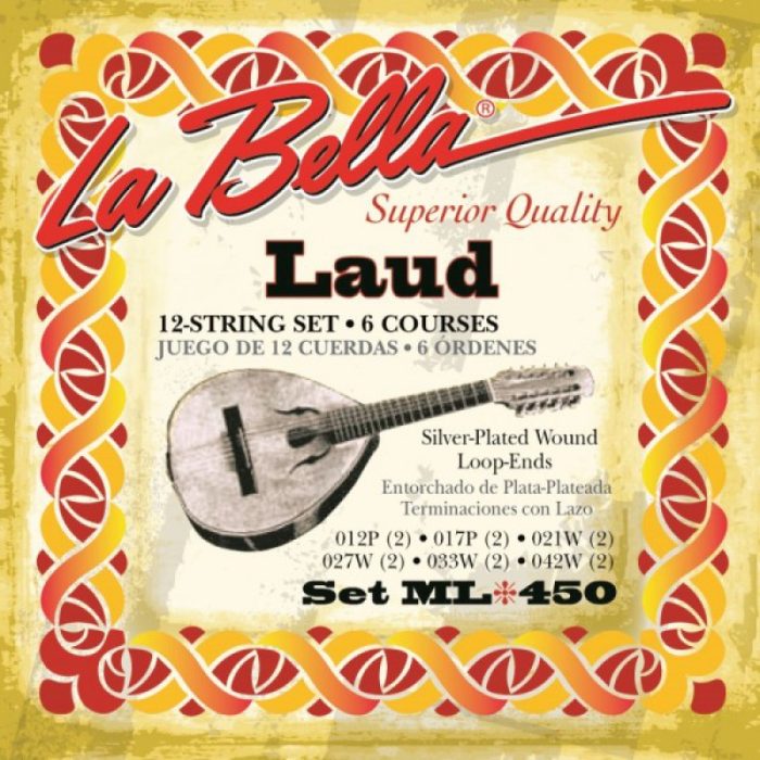 JUEGO CUERDAS LAUD LA BELLA