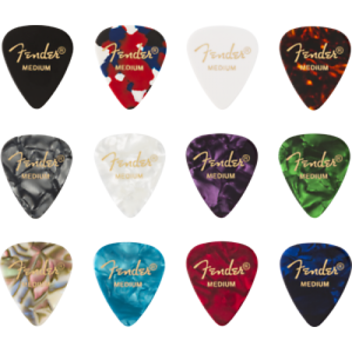 PACK 12 PUAS FENDER 351 CELLULOID MEDLEY MED