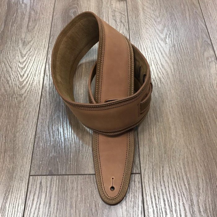 CORREA GUITARRA BOURBON STRAP REBEL LIGHT BROWN