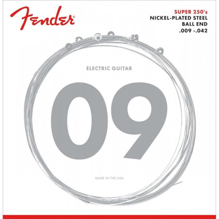 JUEGO CUERDAS ELECTRICA FENDER 250L 9-42