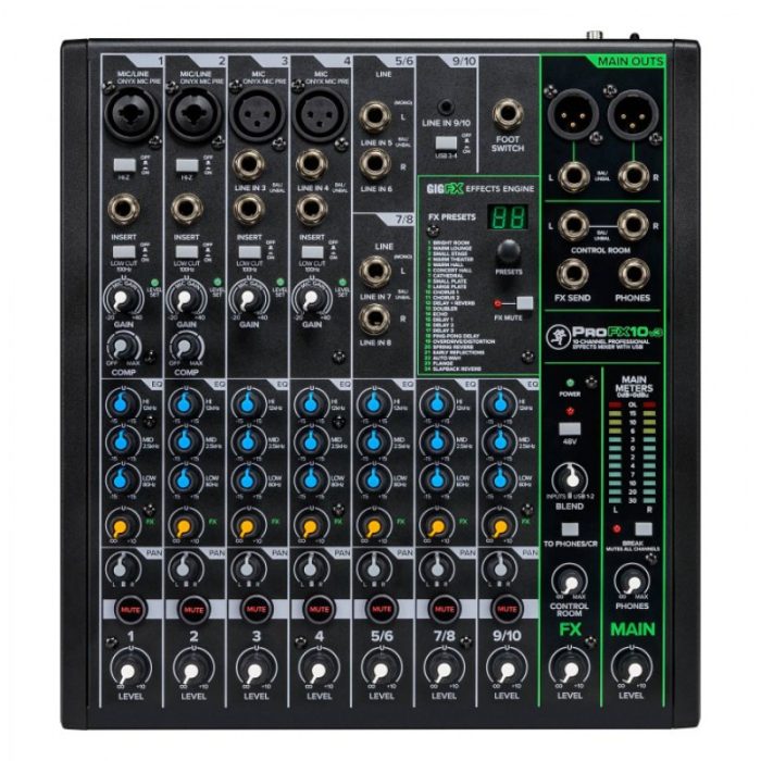 MEZCLADOR MACKIE PROFX10 V3