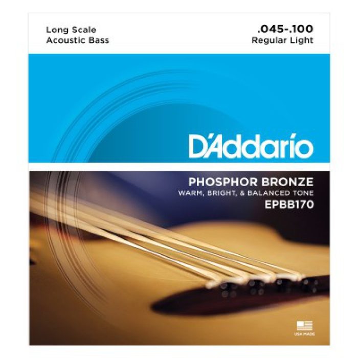 JUEGO CUERDAS BAJO ACUSTICO IV D'ADDARIO EPBB170 45-100