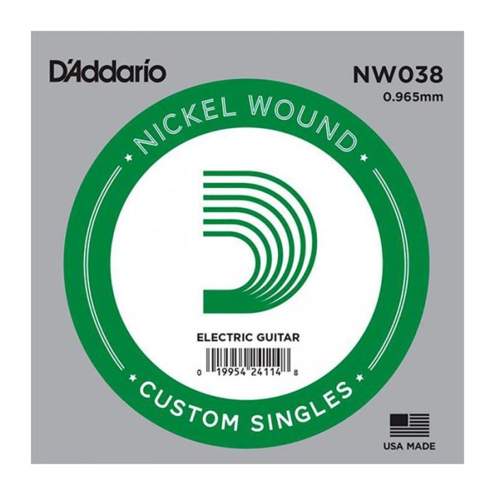 CUERDA 038 D'ADDARIO ELECTRICA