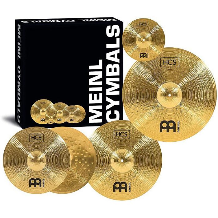 SET PLATOS MEINL HCS 14 - 16 - 20 + 10 SPLASH