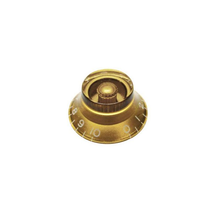 BELL KNOB TRANSPARENT GOLD BOSTON KG-160