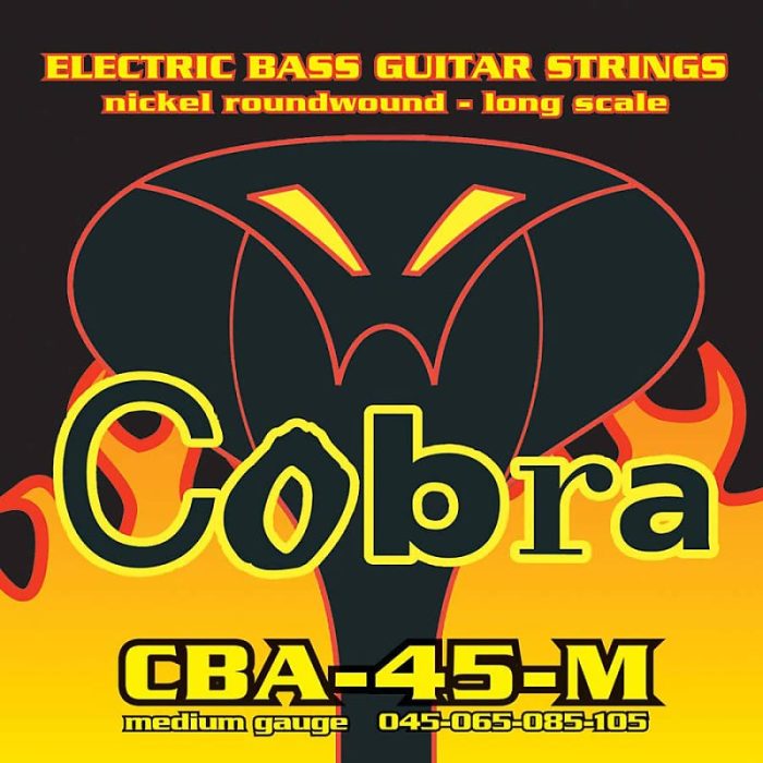JUEGO CUERDAS BAJO IV COBRA CBA-45-M 45-105