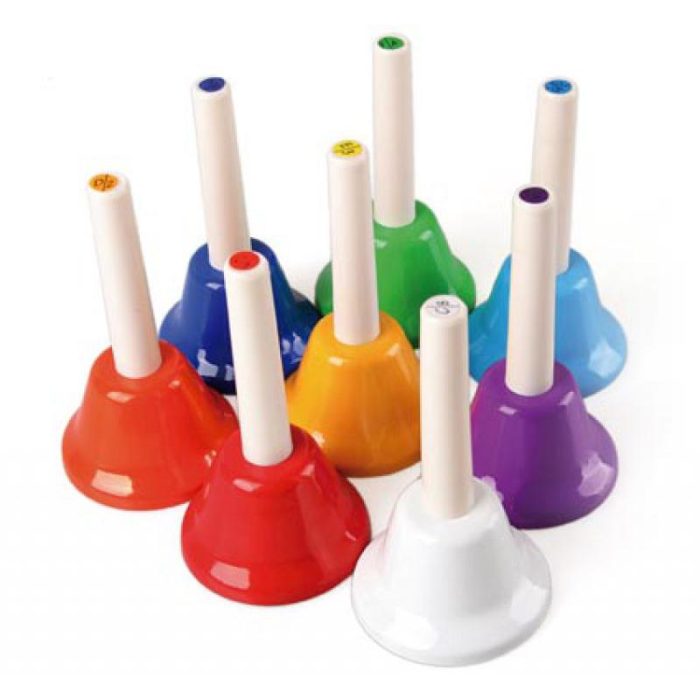 JUEGO CAMPANAS MUSICALES BASIC GRANDES LOTE DE 8 FUZEAU