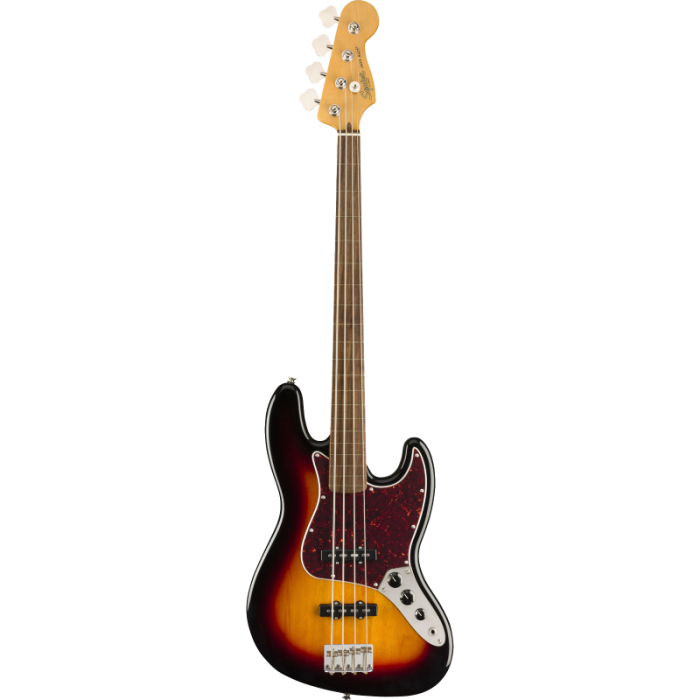 BAJO SQUIER CLASSIC VIBE 60'S JAZZ BASS FRETLESS LRL 3TS