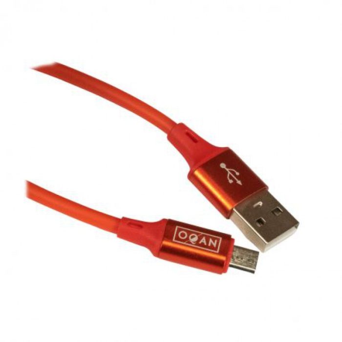 OQAN CABLE MICRO USB RED QUSB RD